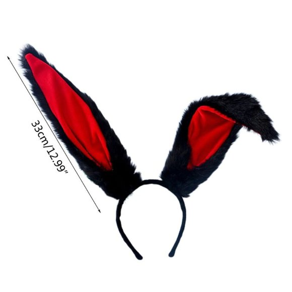 Long Lolita Bunny Ears for Girls - Picture 2 of 2